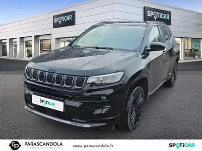 Solid black Occasion 2022 Jeep Compass SUV | 24 990 € (Bon prix)