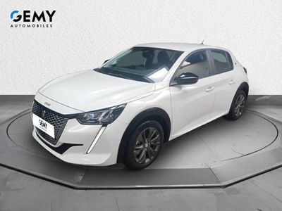 Occasion Peugeot e-208 Active 100 kW (136 ch) 2023 Blanc Citadine