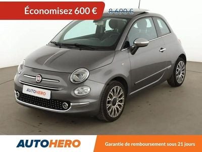 Gris Occasion 2017 Fiat 500 Lounge Citadine | 8 090 € (Bon prix)