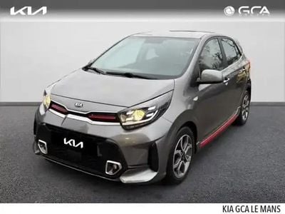 Gris meteore métallisé Occasion 2021 Kia Picanto GT-Line Citadine | 12 490 € (Prix juste)