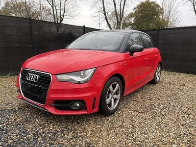 Rouge Occasion 2015 Audi A1 Sportback S-Line Citadine | 7 500 € (Bon prix)