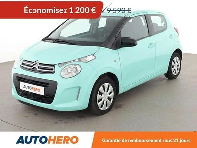 Vert Occasion 2019 Citroën C1 Feel Citadine | 8 390 € (Prix juste)