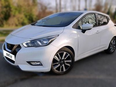Blanc Occasion 2018 Nissan Micra N-Connecta Berline | 8 590 € (Bon prix)