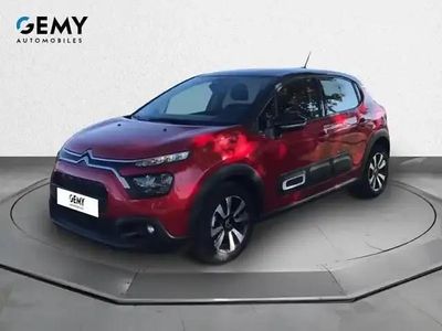 Rouge Occasion 2021 Citroën C3 PureTech Berline | 11 485 € (Bon prix)