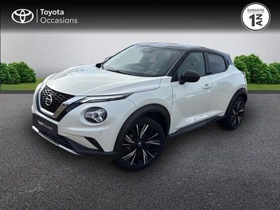 Occasion Nissan Juke 114 ch (83 kW) 2022 Blanc lunaire+toit noir métallisé SUV