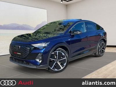 Bleu navarre métallisé Occasion 2024 Audi Q4 Sportback e-tron Design SUV | 49 990 € (Prix assez cher)