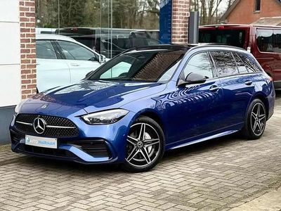 Bleu Occasion 2022 Mercedes C300e AMG Break | 34 950 € (Bon prix)