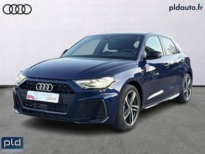Occasion Audi A1 Sportback S-line plus 116 ch (85 kW) 2025 Bleu navarre métallisé noir mythe métallisé Citadine