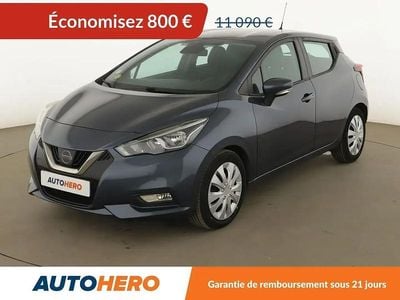 Gris Occasion 2017 Nissan Micra Acenta Berline | 10 290 € (Prix juste)