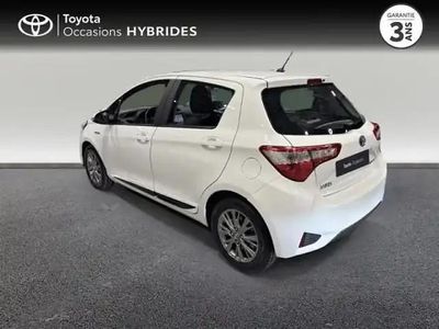 Blanc Occasion 2018 Toyota Yaris Hybrid Berline | 13 490 € (Prix juste)