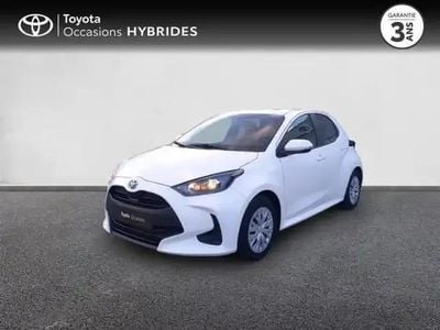 Blanc Occasion 2022 Toyota Yaris Hybrid Berline | 18 480 € (Prix juste)