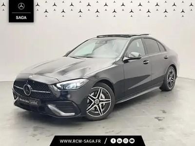 Noir Occasion 2025 Mercedes C220 AMG line Berline | 48 800 € (Prix juste)