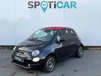 Noir vulcano Occasion 2024 Fiat 500C S Cabriolet | 14 450 € (Prix juste)