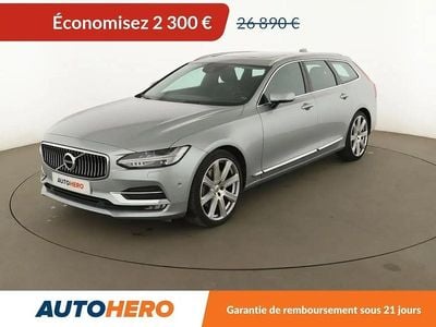 Argent Occasion 2016 Volvo V90 Inscription Break | 24 590 €