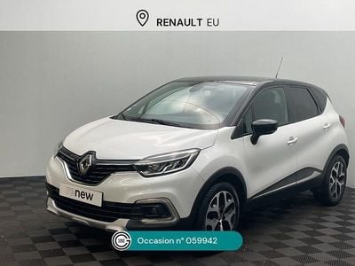 Blanc Occasion 2019 Renault Captur Intens SUV | 14 490 € (Prix assez cher)