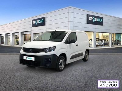 Blanc Occasion 2021 Peugeot Partner S Monospace | 14 689 €