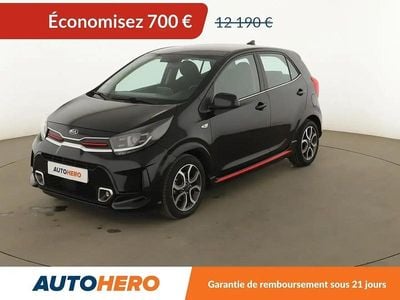 Noir Occasion 2021 Kia Picanto GT-Line Citadine | 11 490 € (Bon prix)
