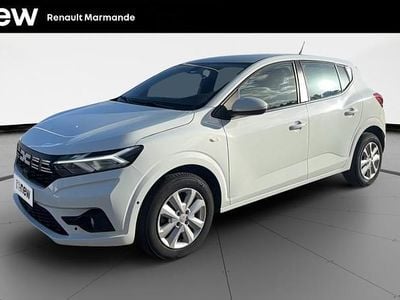 Blanc Occasion 2023 Dacia Sandero Expression Citadine | 13 299 € (Bon prix)