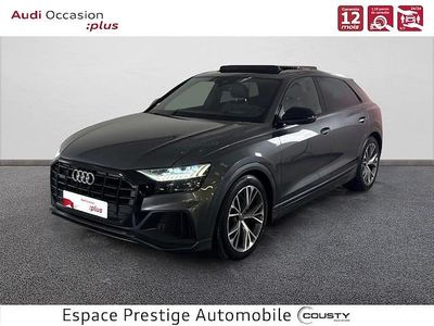 Gris daytona nacré Occasion 2020 Audi Q8 S-Line SUV | 51 790 € (Bon prix)