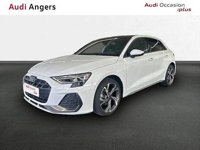 Blanc glacier métallisé Occasion 2025 Audi A3 S-Line | 35 950 € (Prix juste)