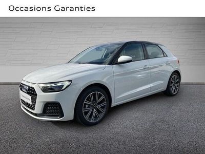 Nouvelle Audi A1 Sportback Design 95 ch (69 kW) 2026 Blanc glacier métallisé noir mythe métallisé Citadine