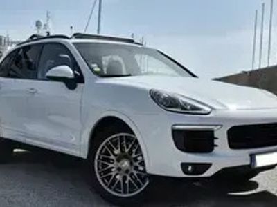 occasion Porsche Cayenne Magnifique Diesel 958.2 3.0 V6 262ch Tiptronic Platinum Edition + De 23ke D'options Blanc Carrara Pdls Chrono Bose Pasm Seulement 6900