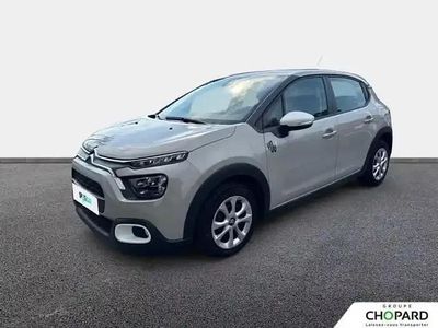 Beige clair Occasion 2021 Citroën C3 PureTech Berline | 9 475 € (Prix juste)