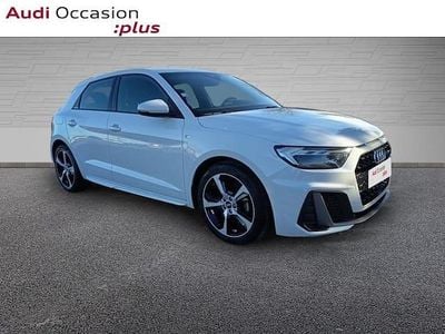 Blanc glacier métallisé Occasion 2021 Audi A1 Sportback S-Line Citadine | 23 687 € (Bon prix)