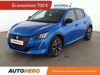 Bleu Occasion 2020 Peugeot 208 GT-line Citadine | 12 590 € (Bon prix)