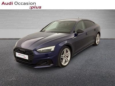 Bleu navarre métallisé Occasion 2022 Audi A5 Sportback Advanced Citadine | 35 900 € (Prix juste)