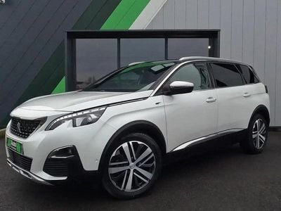 Blanc Occasion 2017 Peugeot 5008 GT SUV | 21 990 € (Prix juste)