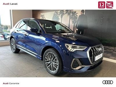 Bleu navarre métallisé Occasion 2022 Audi Q3 S-Line SUV | 30 890 €