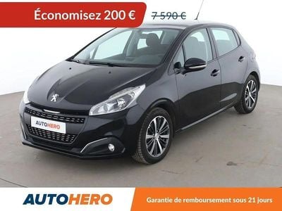 Noir Occasion 2017 Peugeot 208 Active Citadine | 7 390 € (Prix juste)