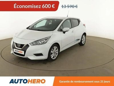 Blanc Occasion 2019 Nissan Micra Citadine | 12 990 € (Prix juste)