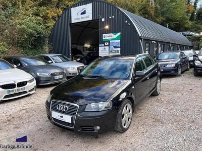 Noir Occasion 2007 Audi A3 Ambiente Berline | 6 500 € (Prix juste)