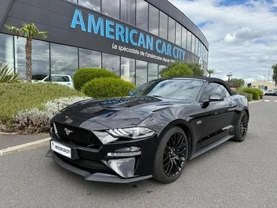 Noir Occasion 2019 Ford Mustang GT Cabriolet | 57 990 € (Prix cher)