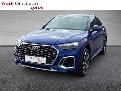 Ultra bleu métallisé Occasion 2022 Audi Q5 S-Line SUV | 43 895 € (Prix juste)