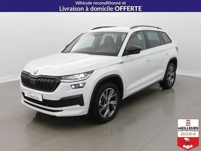 Occasion Skoda Kodiaq SportLine 150 ch (110 kW) 2022 Blanc SUV