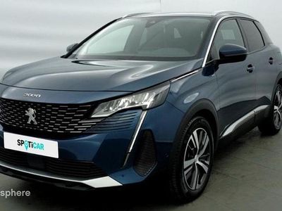 Bleu Occasion 2021 Peugeot 3008 Allure SUV | 21 480 € (Prix juste)