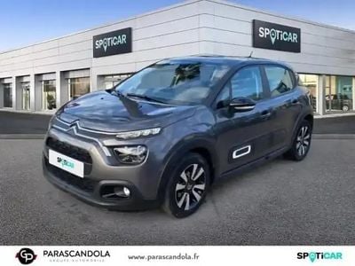 Gris platinium (m) Occasion 2021 Citroën C3 PureTech Berline | 13 550 € (Prix juste)
