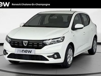 Blanc Occasion 2022 Dacia Sandero Comfort Citadine | 12 999 € (Bon prix)