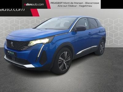 Bleu Occasion 2022 Peugeot 3008 Allure | 18 999 € (Bon prix)