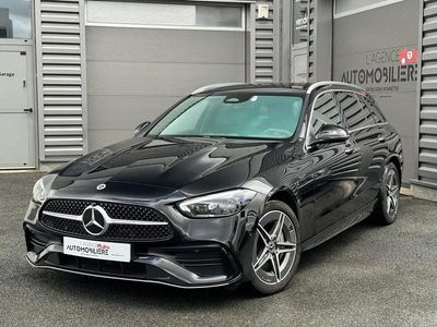 Noir Occasion 2023 Mercedes C300e AMG line Break | 39 390 € (Prix assez cher)