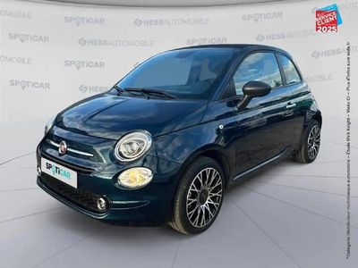 Occasion Fiat 500C S 69 ch (50 kW) 2024 Rugiada green perlé Cabriolet