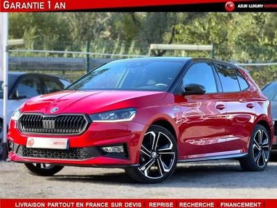 Rouge Occasion 2023 Skoda Fabia Monte Carlo Citadine | 17 490 € (Prix juste)