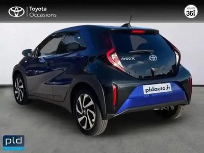 Occasion Toyota Aygo X Design 2024 Biton bleu genièvre métal/toit noir SUV