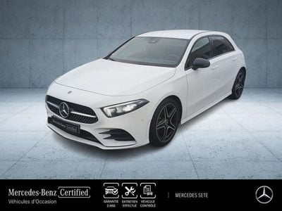 Blanc polaire Occasion 2021 Mercedes A180 AMG line Berline | 27 900 €