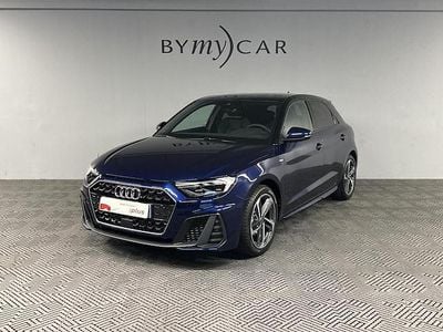Nouvelle Audi A1 Sportback S-Line 116 ch (85 kW) 2026 Bleu navarre métallisé noir mythe métallisé Citadine