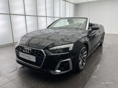 Noir Occasion 2022 Audi A5 Advanced Cabriolet | 46 990 € (Prix assez cher)