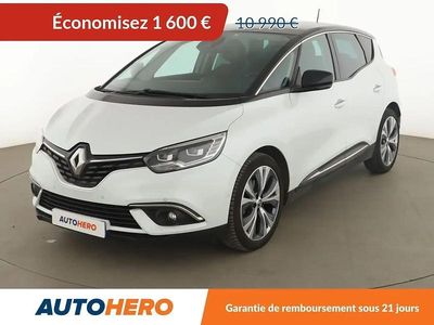 Blanc Occasion 2017 Renault Scénic IV Intens Monospace | 9 390 € (Prix juste)